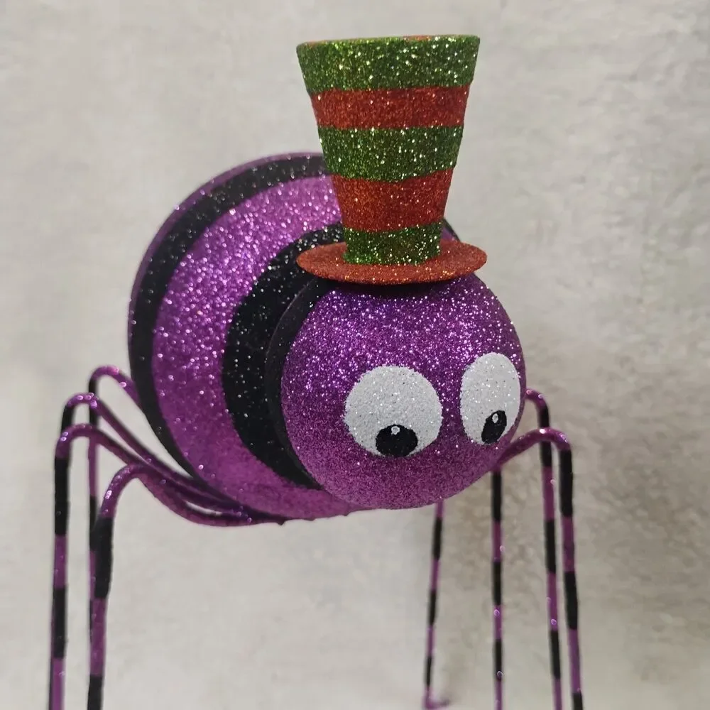 Pier 1 Rare Glittered Spider 11